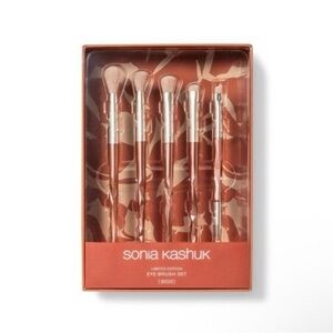 Sonia Kashuk Limited Edition Eye Brush Set - Brown and Gold